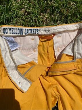 Georgia Tech Dockers Men's Yellow Chino Pants